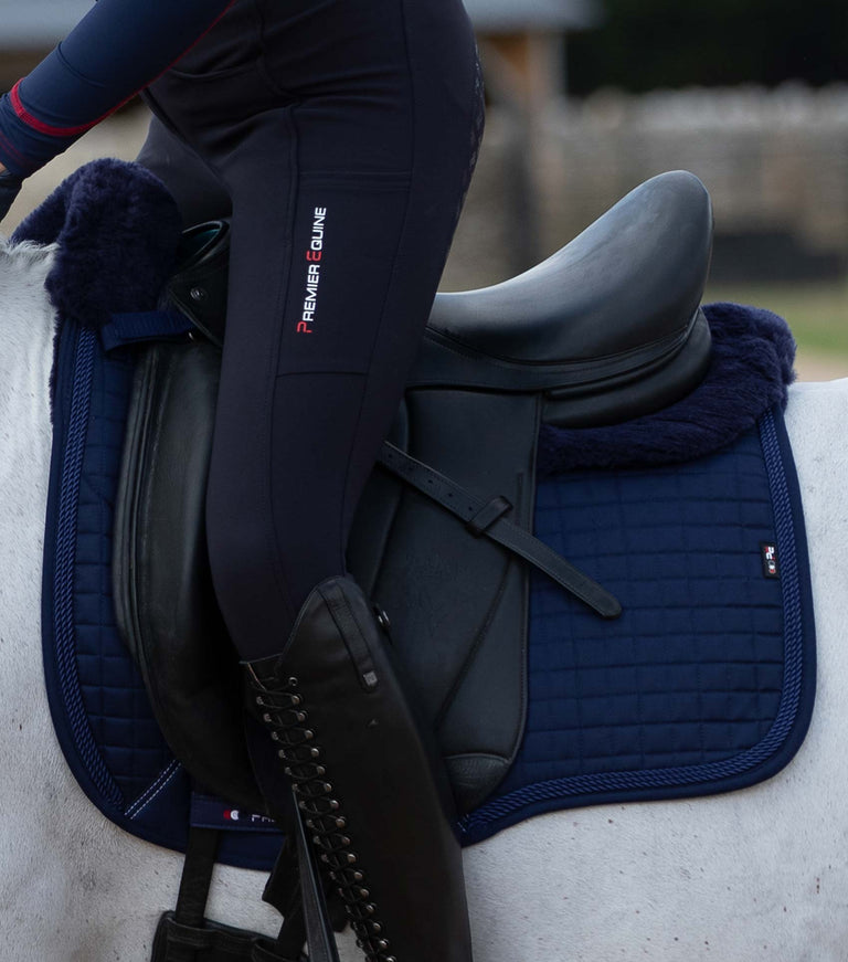 Close Contact Merino Wool European Saddle Pad - Dressage Square