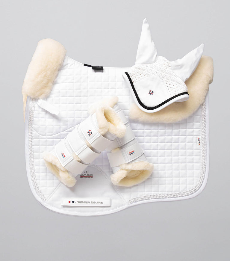 Close Contact Merino Wool European Saddle Pad - Dressage Square