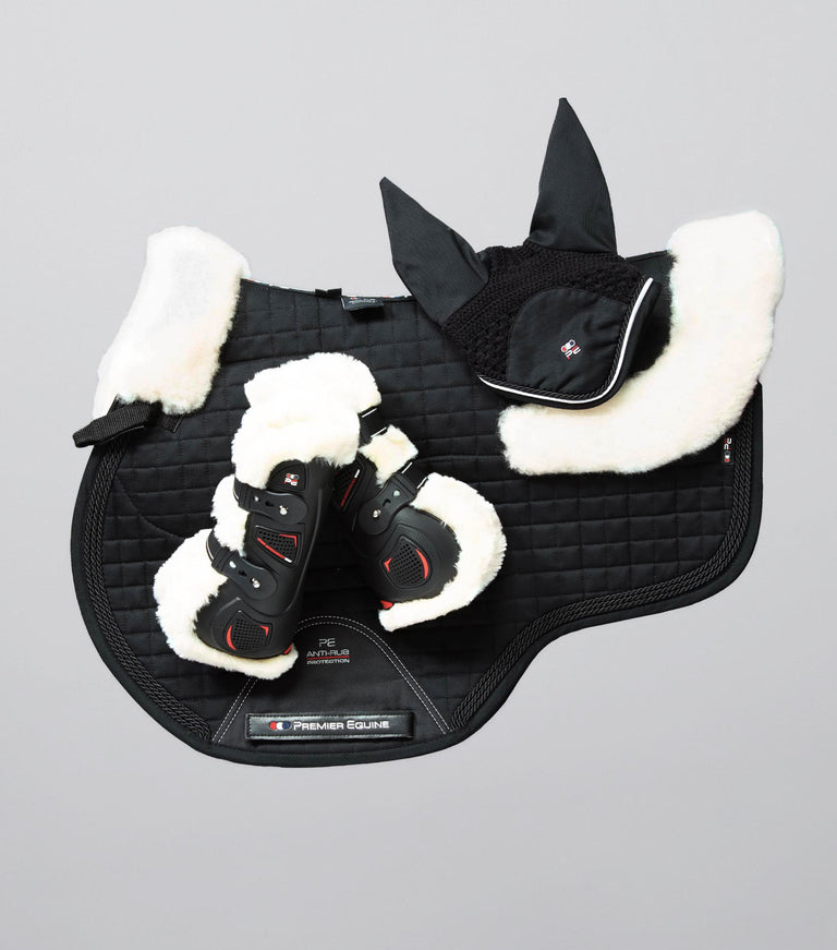 Close Contact Merino Wool European Saddle Pad - GP/Jump Square