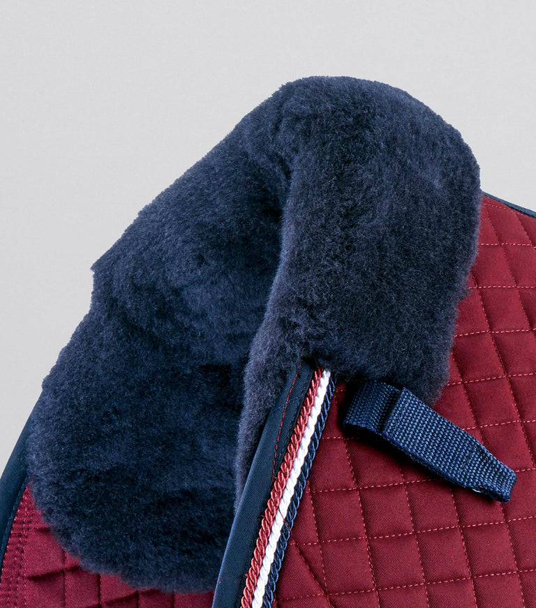 Close Contact Merino Wool European Saddle Pad - GP/Jump Square