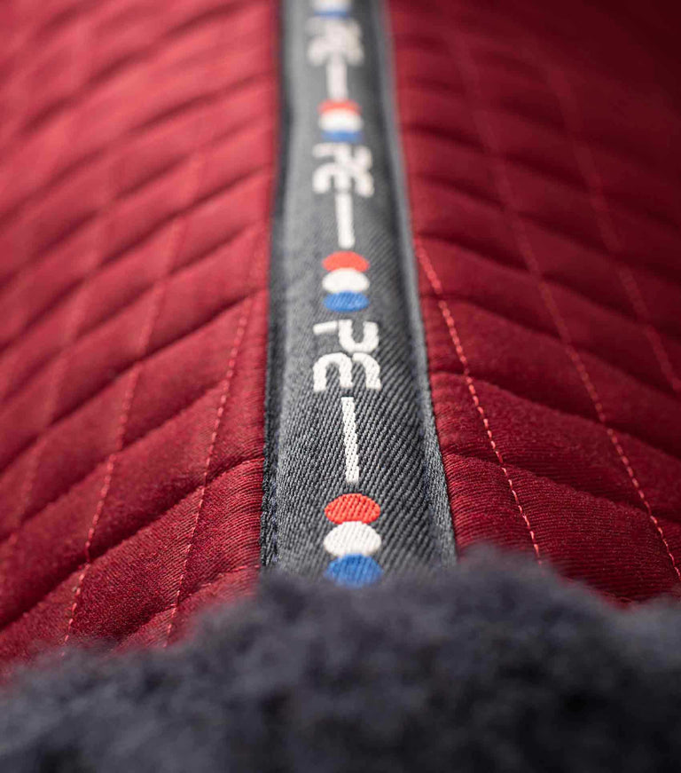 Close Contact Merino Wool European Saddle Pad - GP/Jump Square