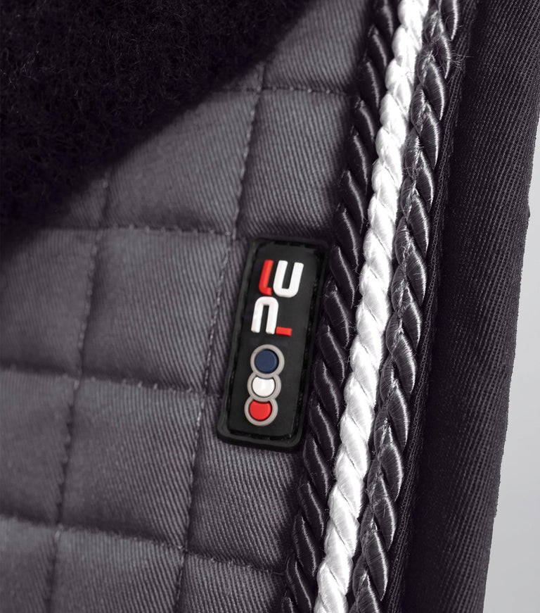 Close Contact Merino Wool European Saddle Pad - GP/Jump Square