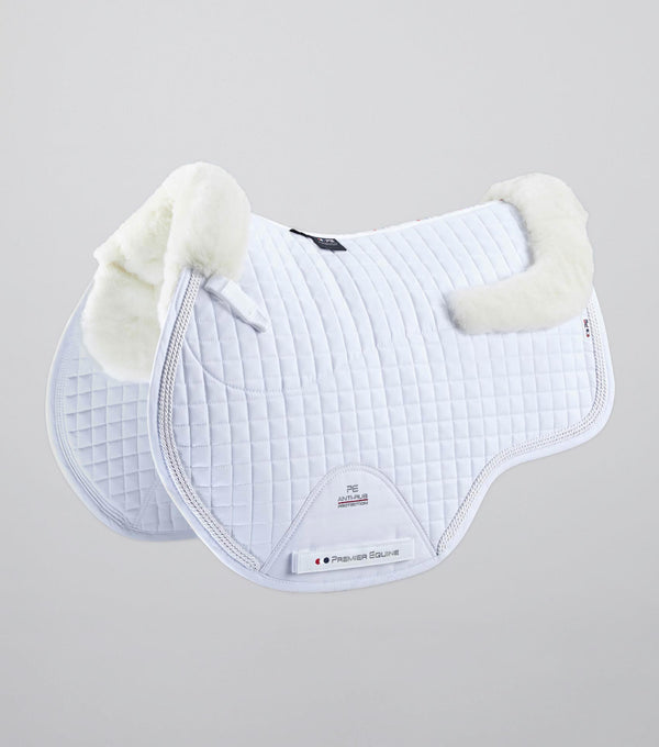 Coperta Premier Equine In Lana Merino – Quadrato Blu Reale/navy Per Cavallo (GP/Salto) - Foto 3