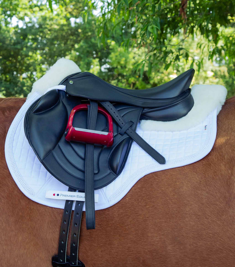 Close Contact Merino Wool European Saddle Pad - GP/Jump Square
