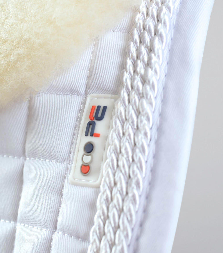 Close Contact Merino Wool European Saddle Pad - GP/Jump Square