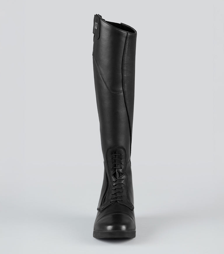 Cedo Womens Leather Field Tall Riding Boots