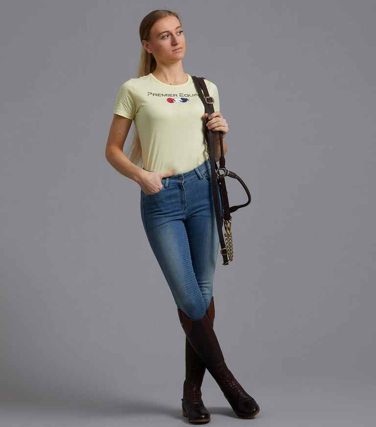 Chiaro Ladies Cotton Riding T-Shirt