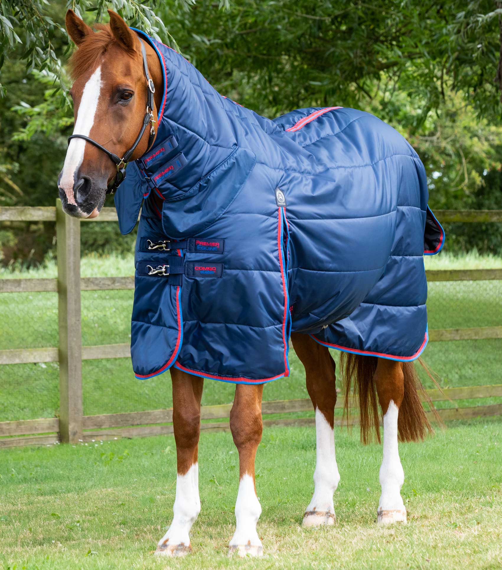 Stable Rug For Cobs Combo 200g Medium Weight Stable Rug Navy