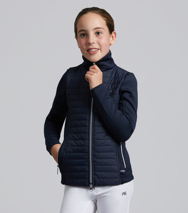 Mini Elena Girl's Hybrid Riding Jacket