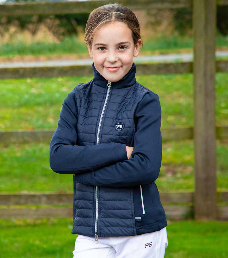 Mini Elena Girl's Hybrid Riding Jacket