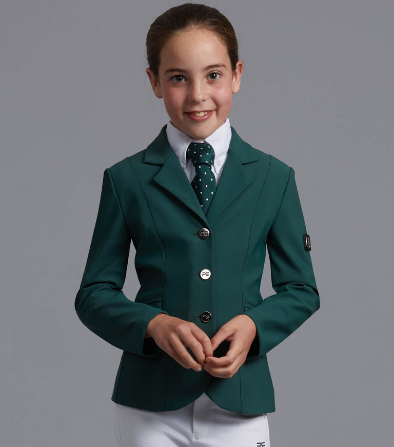 Hagen Girls Competition Jacket Green - Main Image