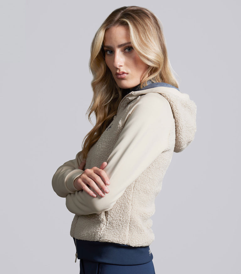 Leora Teddy Fleece Hoodie