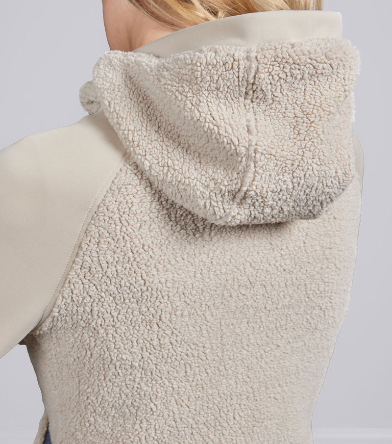 Leora Teddy Fleece Hoodie