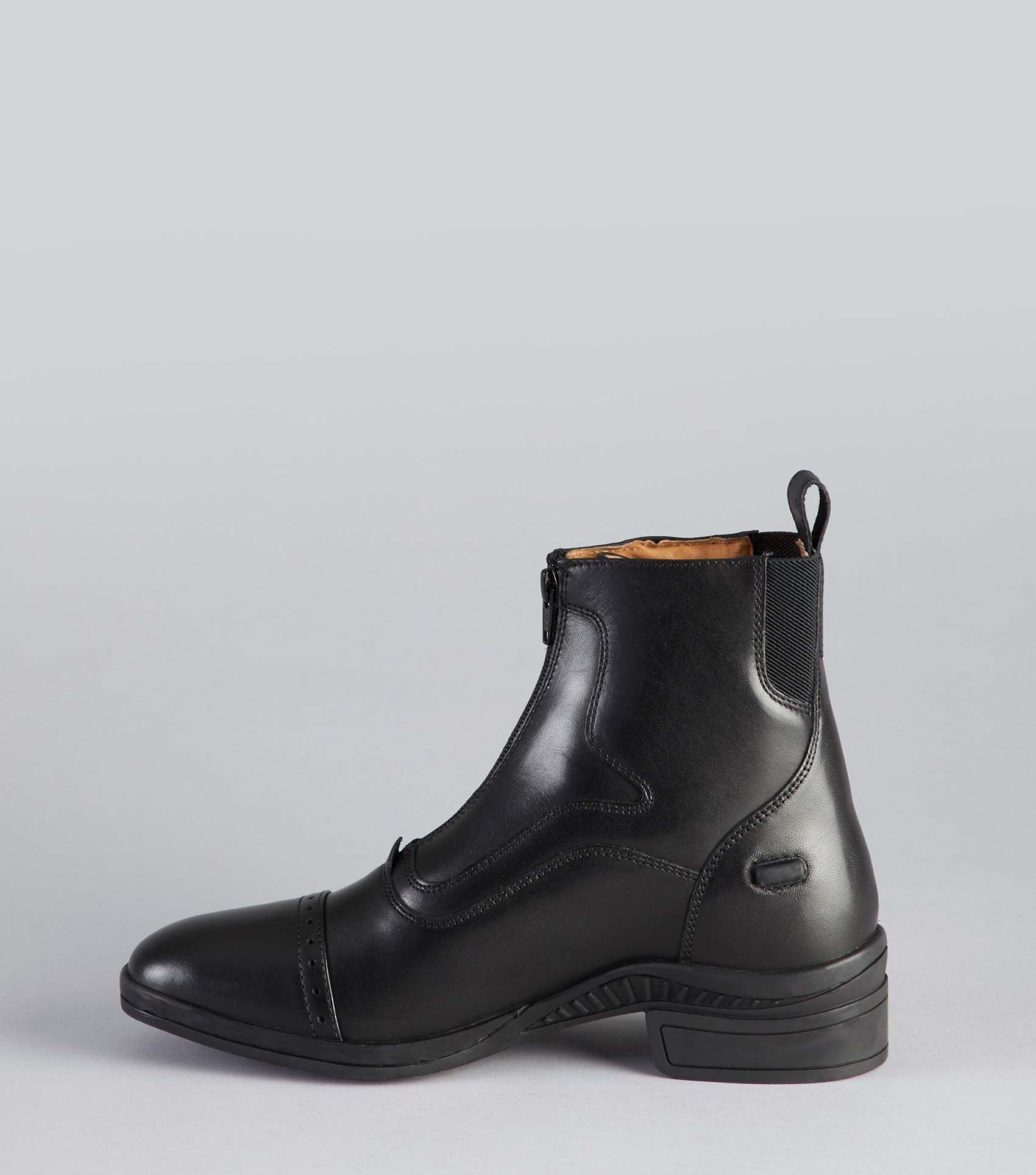 SALE - Loxley Ladies Leather Paddock/Riding Boots Black