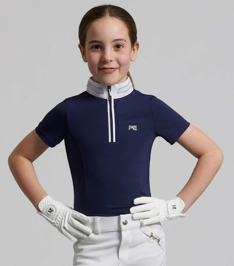 Maria Girls Diamanté Show Shirt