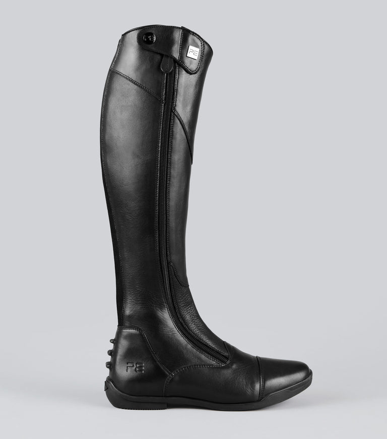 Modus Womens Leather Dress Tall Riding Boots