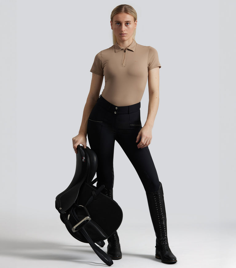 Ofena Ladies Gel Knee Riding Breeches