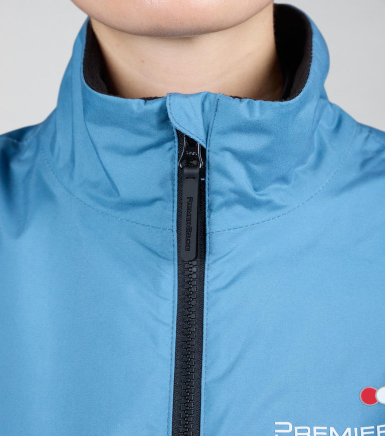 Azurel Blue SALE - Omnia Womens Waterproof Riding Jacket Azure Blue