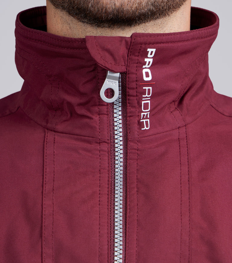 Pro Rider Mens Waterproof Jacket Wine