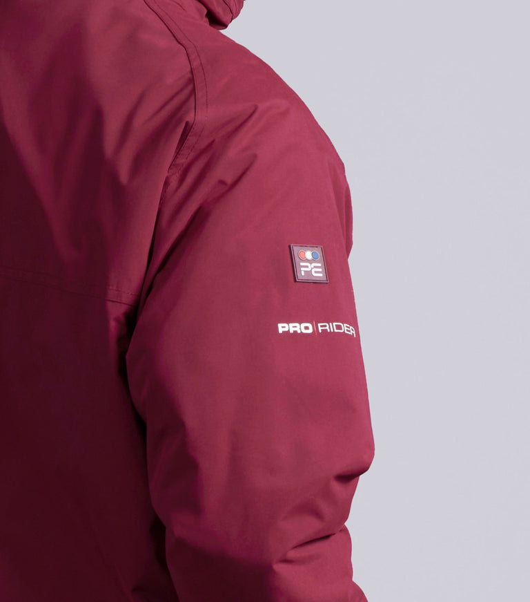 Pro Rider Mens Waterproof Jacket Wine