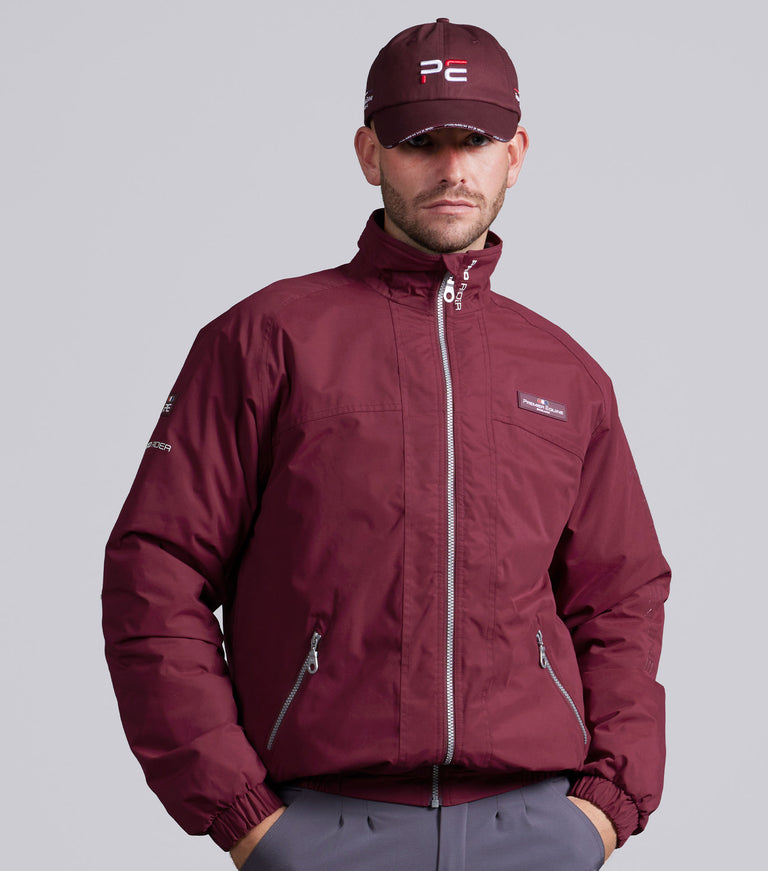 Pro Rider Mens Waterproof Jacket Wine