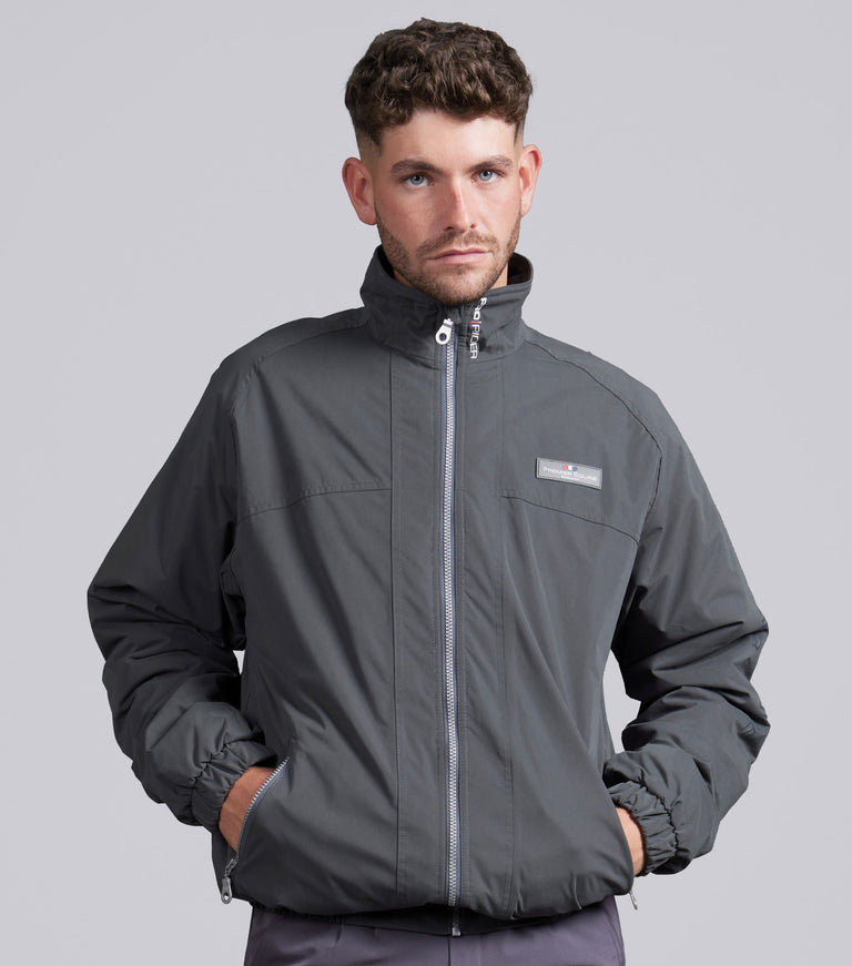 Pro Rider Mens Waterproof Jacket Anthracite Grey