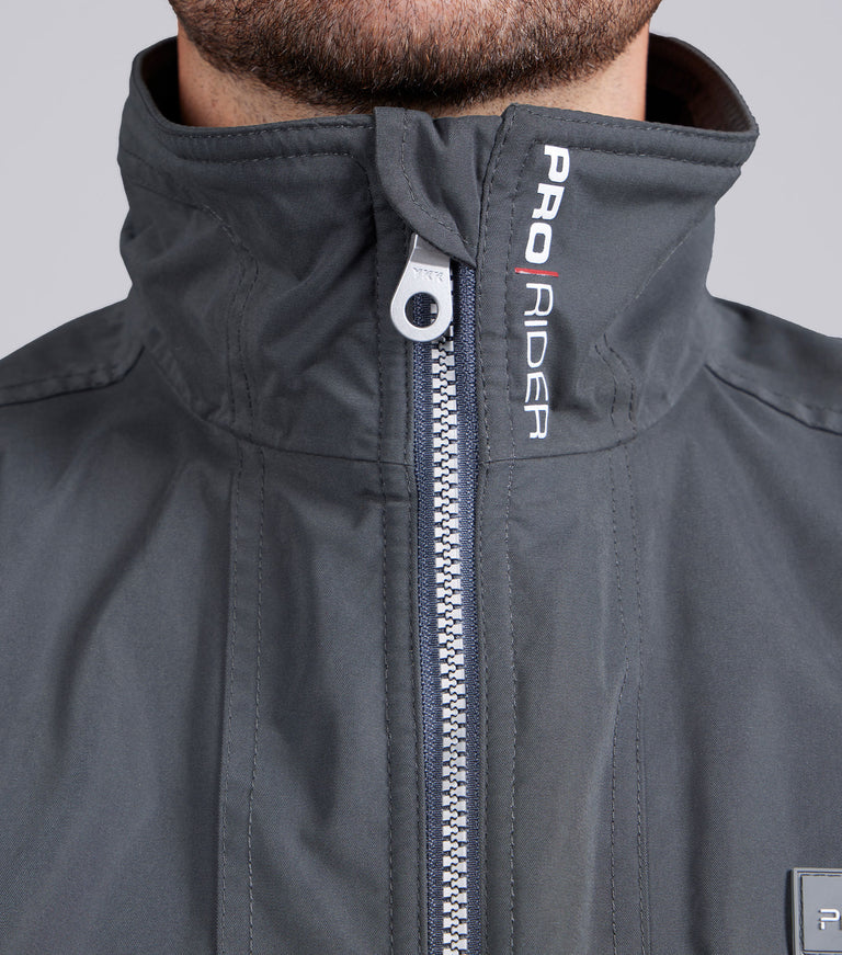 Pro Rider Mens Waterproof Jacket Anthracite Grey