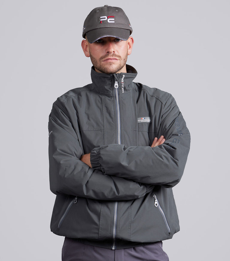 Pro Rider Mens Waterproof Jacket Anthracite Grey