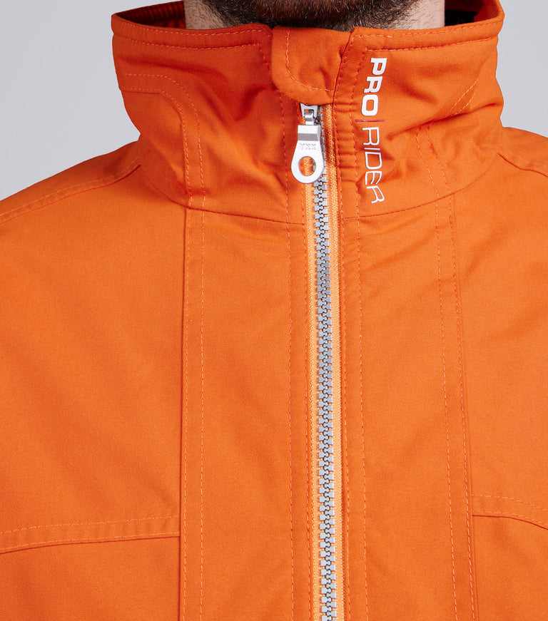 Pro Rider Mens Waterproof Jacket Burnt Orange