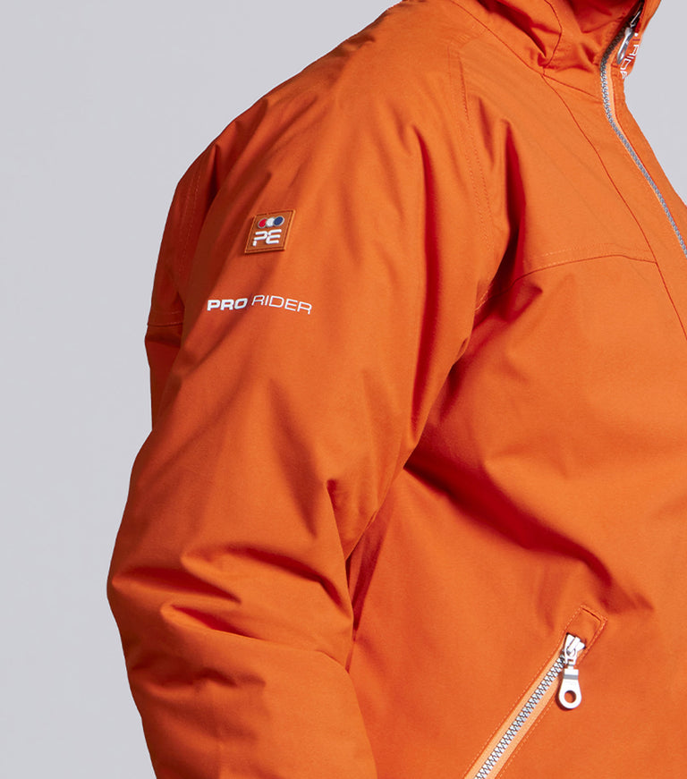 Pro Rider Mens Waterproof Jacket Burnt Orange