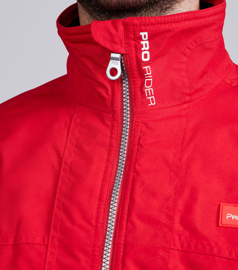 Pro Rider Mens Waterproof Jacket Red