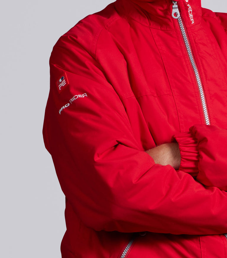 Pro Rider Mens Waterproof Jacket Red