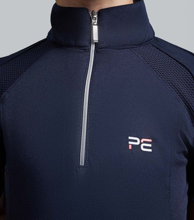 Mini Remisa Girl's Technical Short Sleeved Riding Top