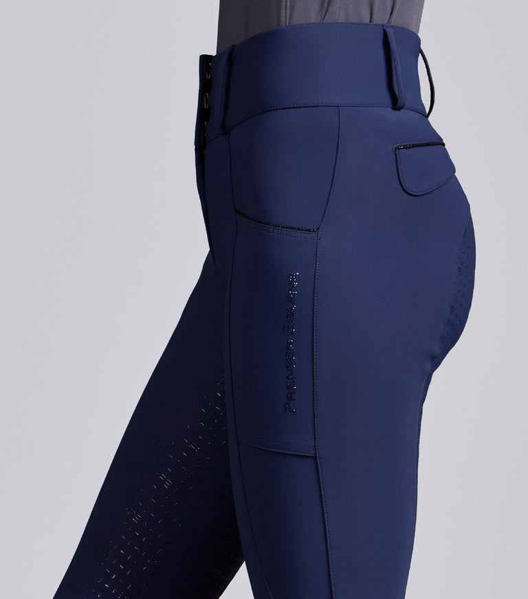 Sassari Womens Full Seat Riding Breeches White