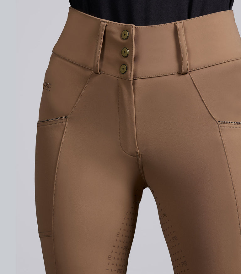 Sassari Womens Full Seat Riding Breeches White