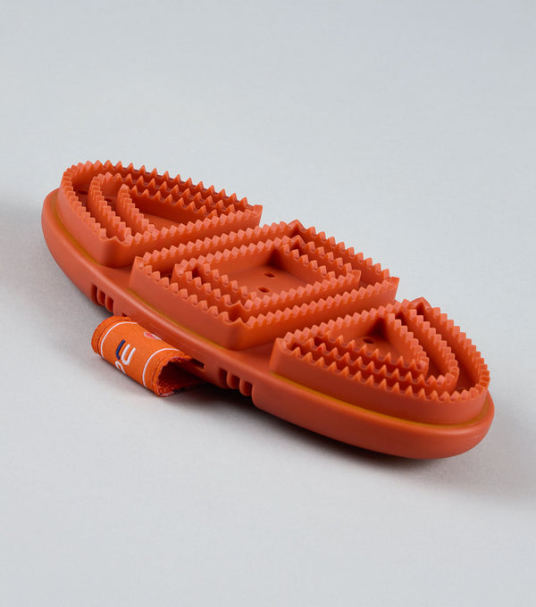 Soft-Touch Flexi Curry Comb Orange & Amber