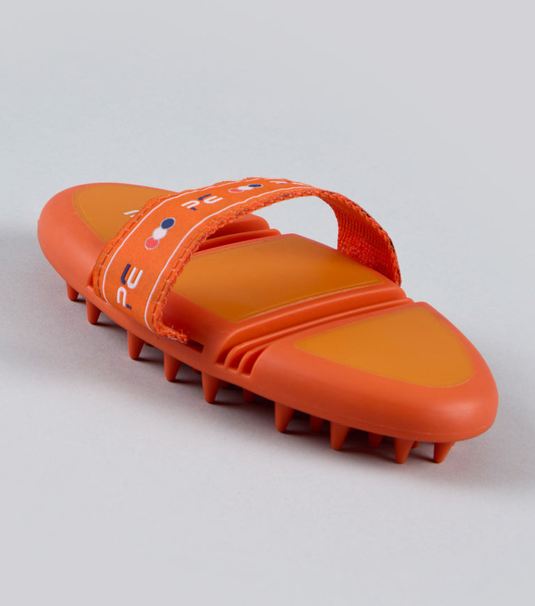 Soft-Touch Flexi Massage Brush Orange & Amber