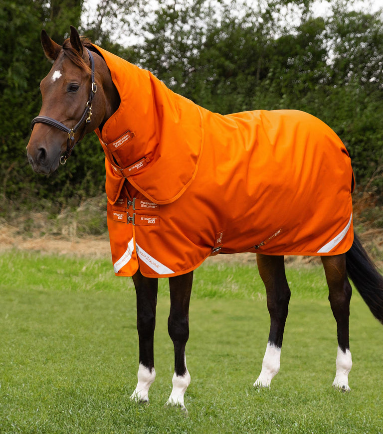 Stratus 1200 Series 200g Turnout Rug with Classic Neck Cover Burnt Orange