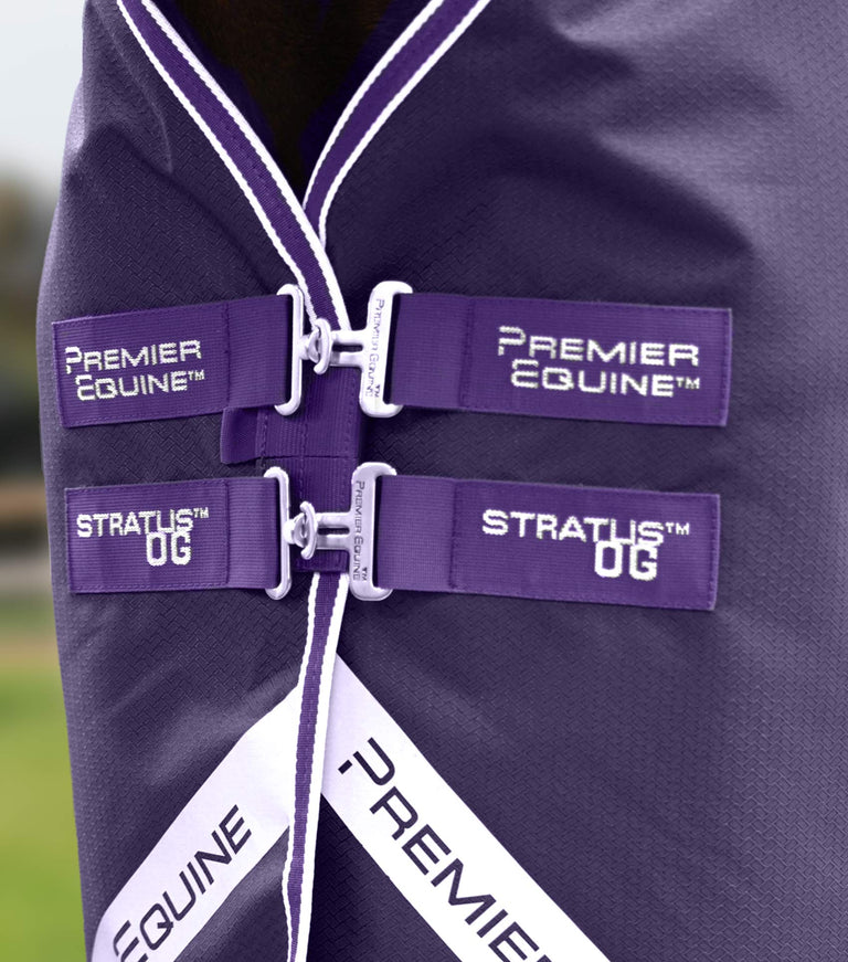 Stratus 600D Series 0g Original Turnout Rug Purple