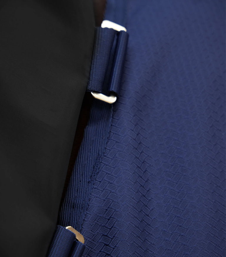 Stratus 600D Series 0g Turnout Rug with Classic Neck Cover Navy