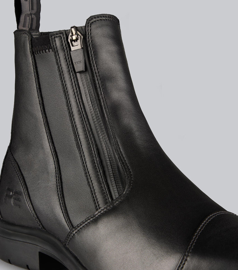 taro waterproof leather paddock boot