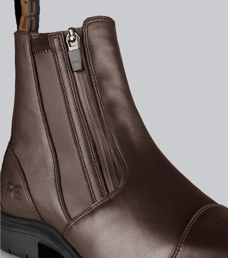 taro waterproof leather paddock boot
