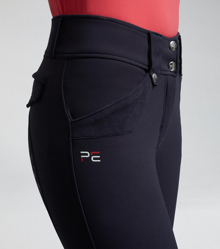 Torino Ladies Full Seat Gel Riding Breeches Navy