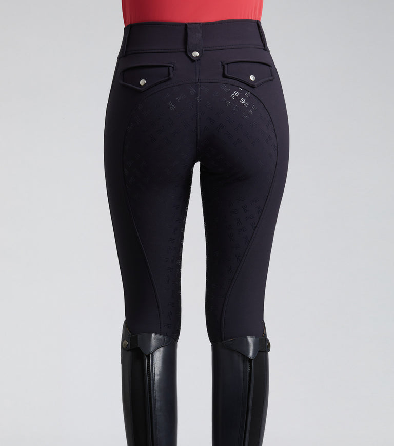 Torino Ladies Full Seat Gel Riding Breeches Navy