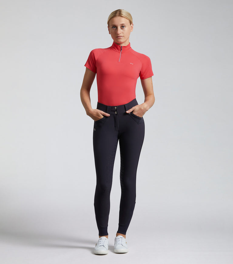Torino Ladies Full Seat Gel Riding Breeches Navy