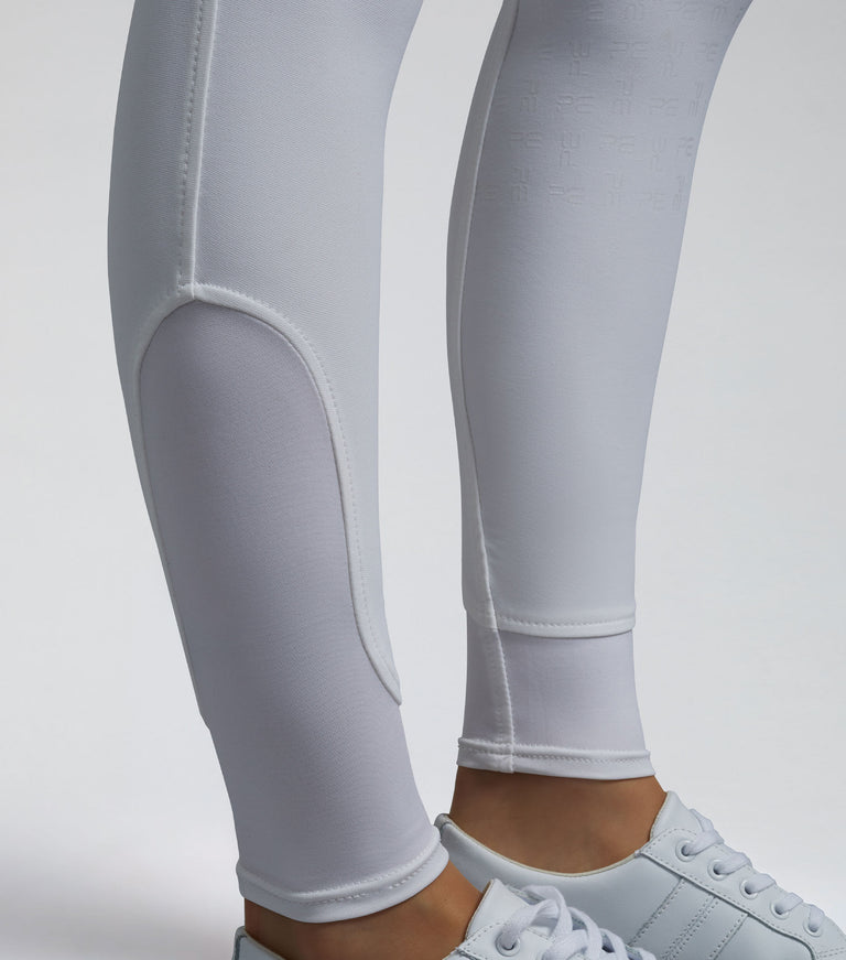 Torino Ladies Full Seat Gel Competition Riding Breeches White