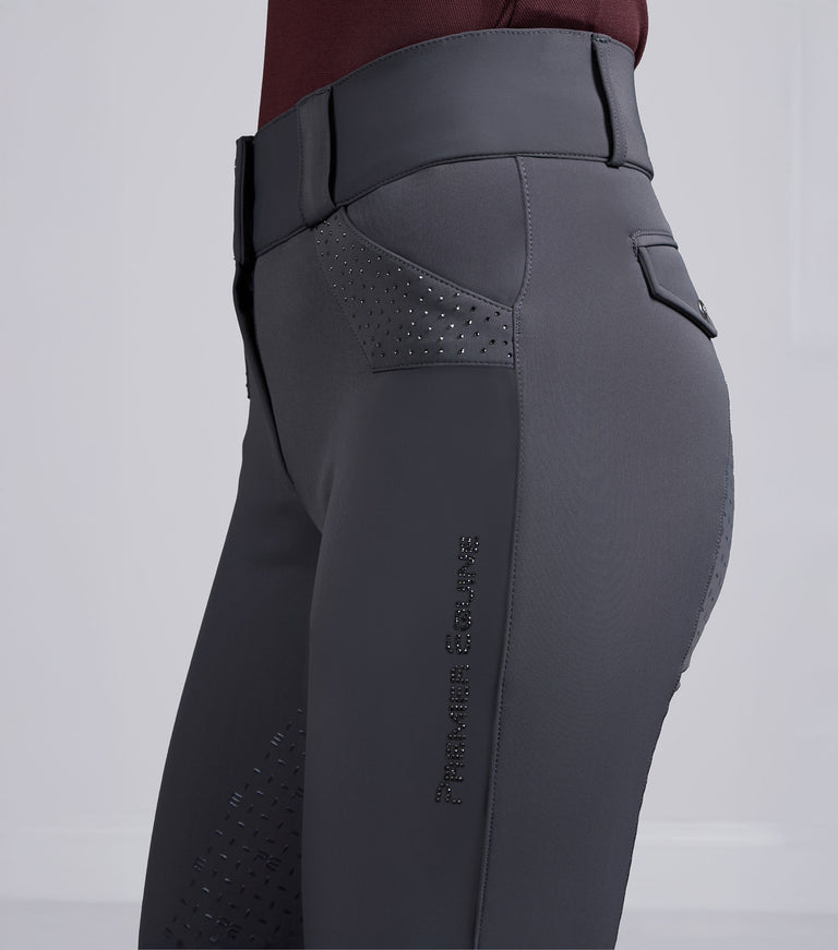 Torino Ladies Full Seat Gel Competition Riding Breeches White