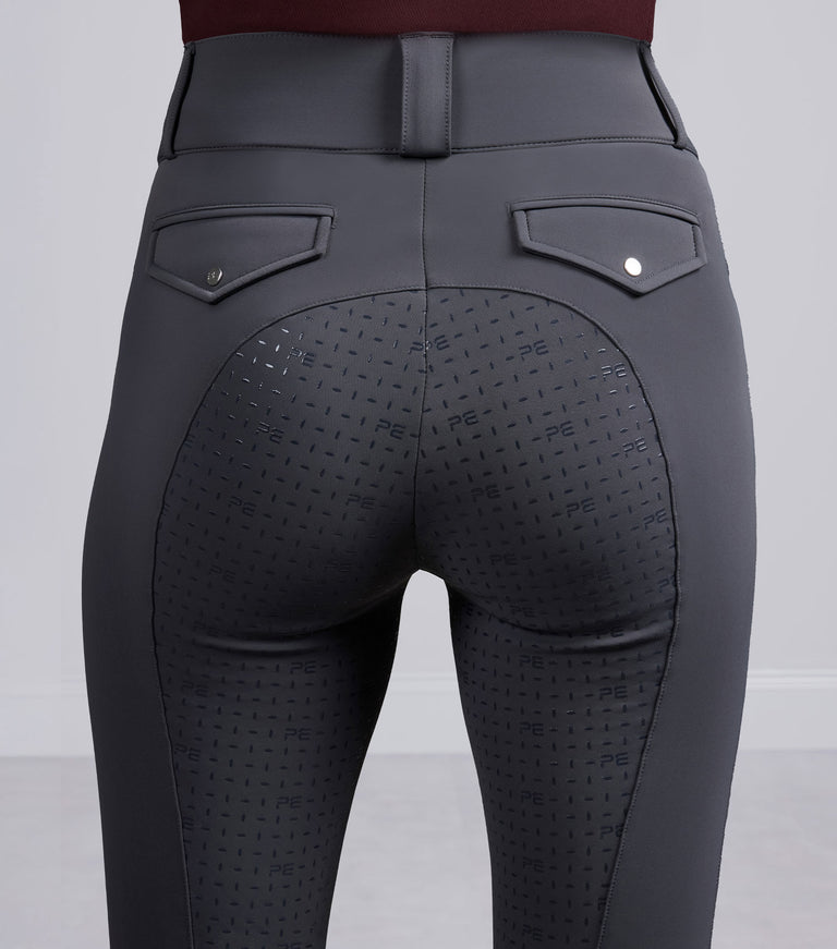 Torino Ladies Full Seat Gel Competition Riding Breeches White