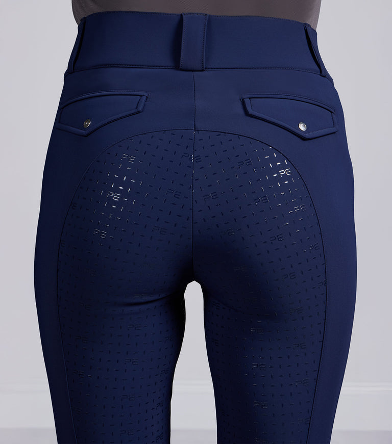 Torino Ladies Full Seat Gel Competition Riding Breeches White