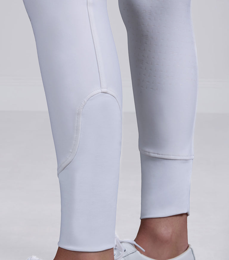 Torino Ladies Full Seat Gel Competition Riding Breeches White